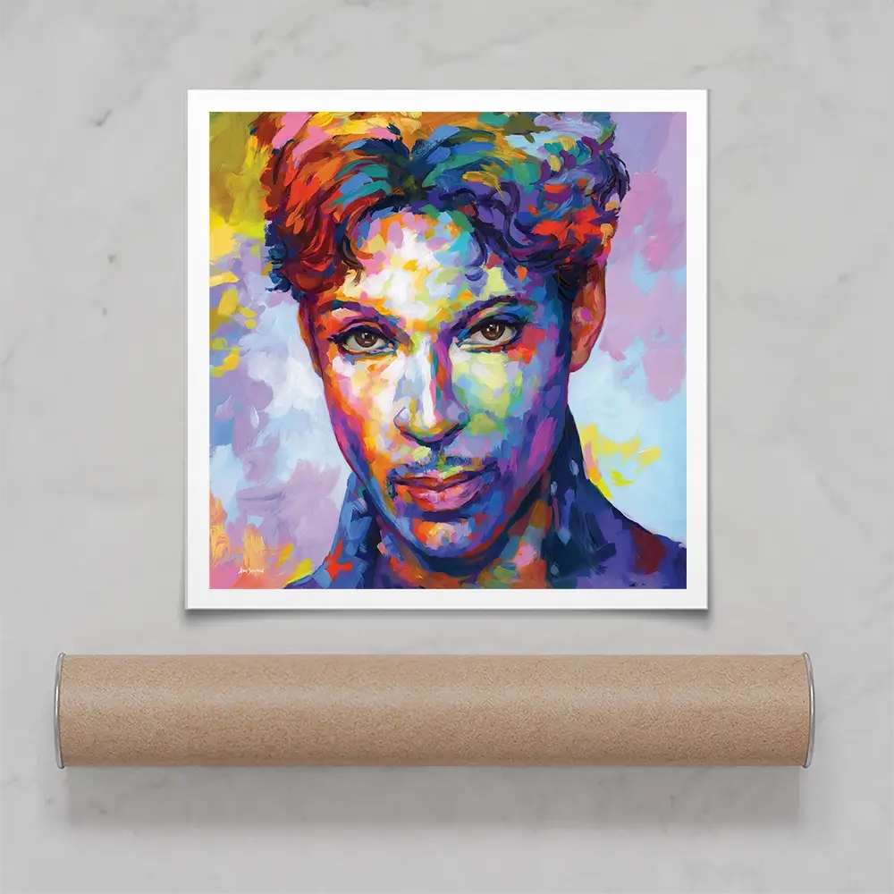 Prince Square Art Print Prince Square Art Print wall art product Leon Devenice