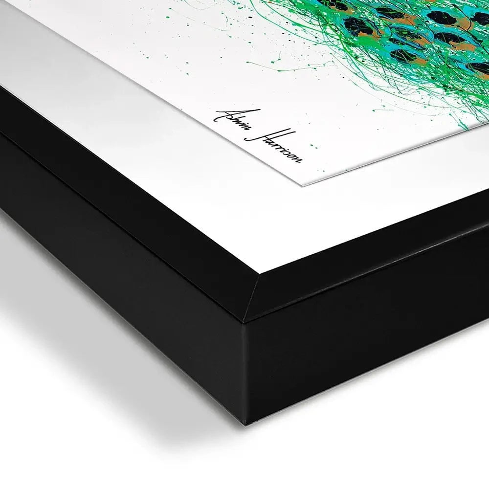 Proud Peacock Framed Art Print Proud Peacock Framed Art Print wall art product Ashvin Harrison