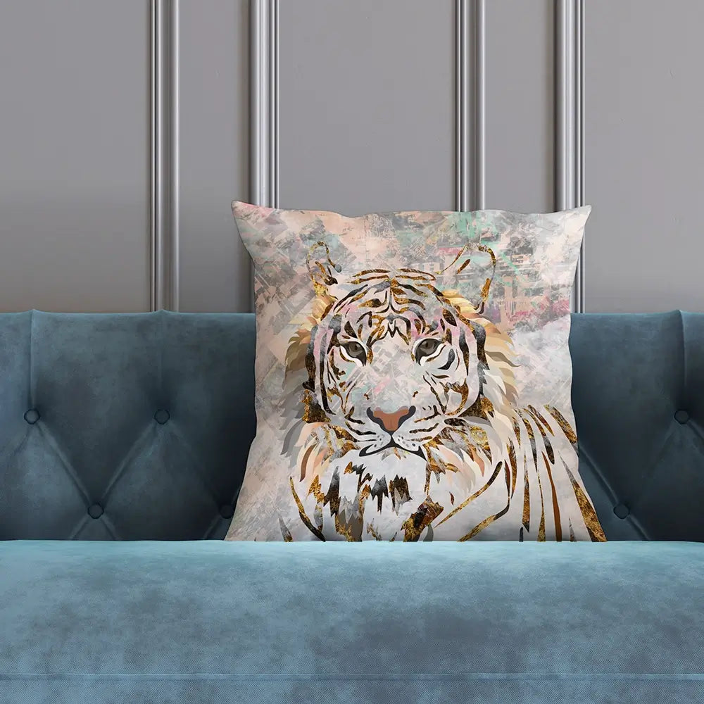 Proud Tiger Cushion Proud Tiger Cushion wall art product Sarah Manovksi