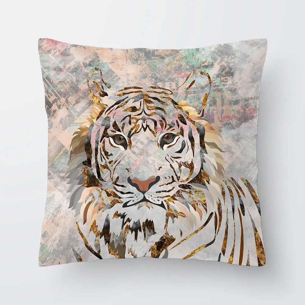 Proud Tiger Cushion Proud Tiger Cushion wall art product Sarah Manovksi