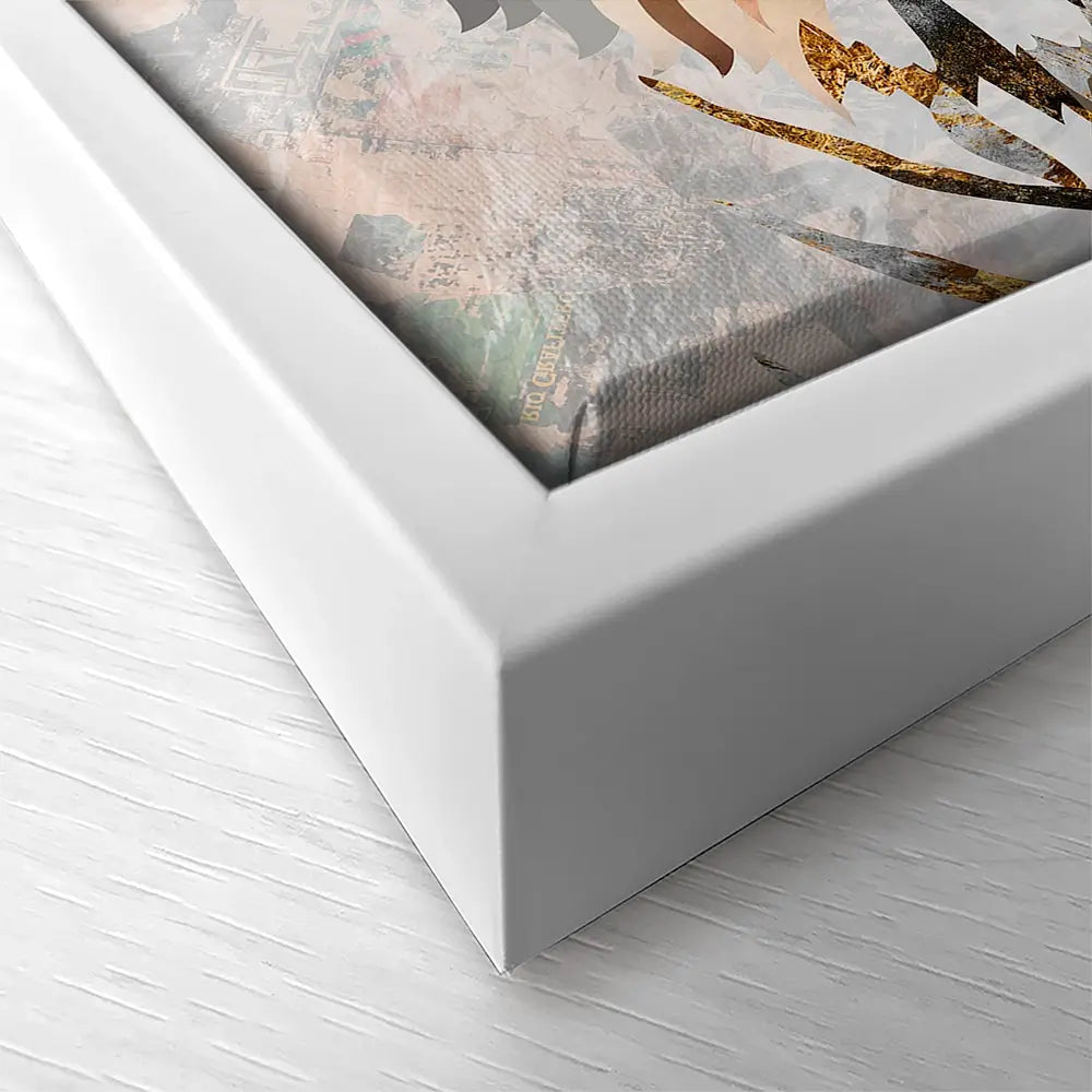 Proud Tiger Square Canvas Print Proud Tiger Square Canvas Print wall art product Sarah Manovksi