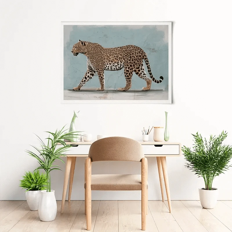 Prowling Leopard Art Print Prowling Leopard Art Print wall art product Svetlana Aleynikova