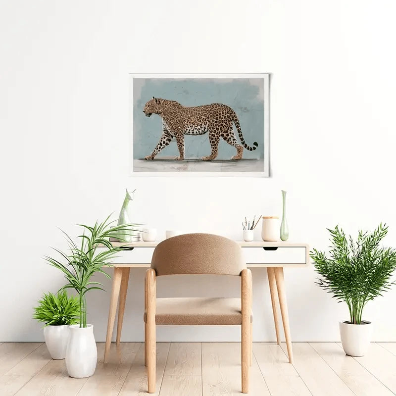 Prowling Leopard Art Print Prowling Leopard Art Print wall art product Svetlana Aleynikova