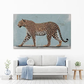 Prowling Leopard Canvas Print Prowling Leopard Canvas Print wall art product Svetlana Aleynikova