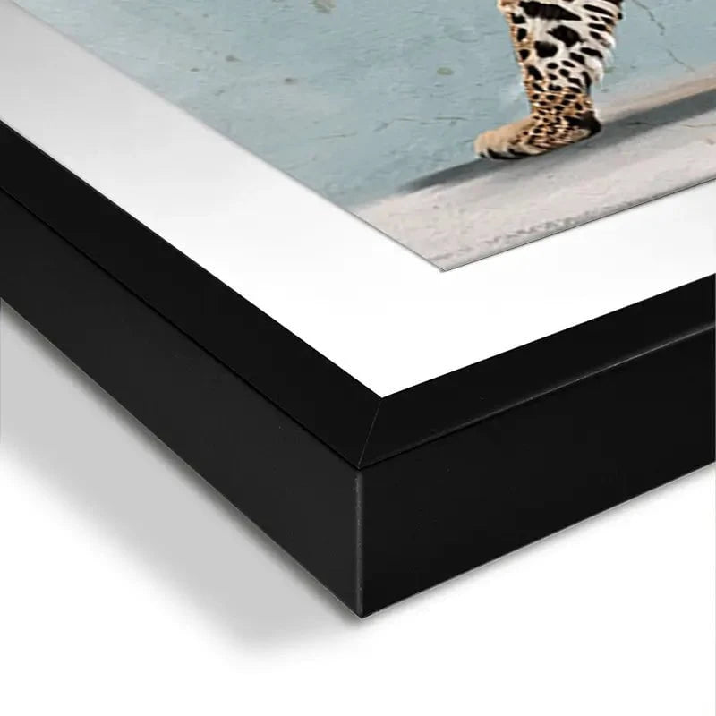 Prowling Leopard Framed Art Print Prowling Leopard Framed Art Print wall art product Svetlana Aleynikova