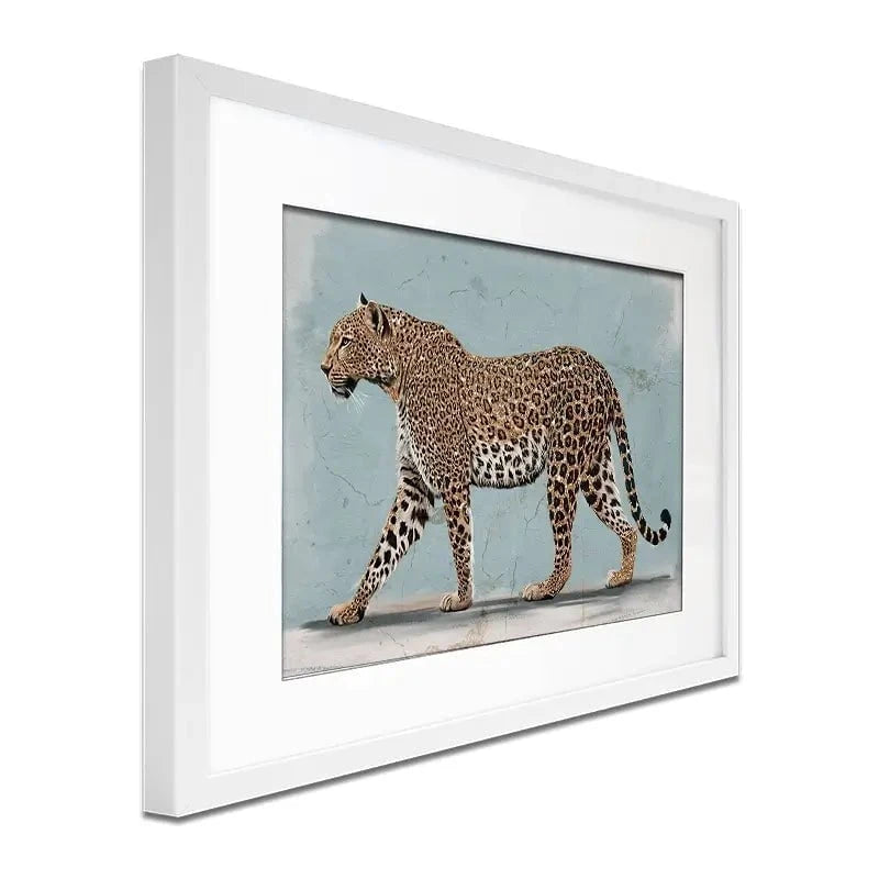 Prowling Leopard Framed Art Print Prowling Leopard Framed Art Print wall art product Svetlana Aleynikova