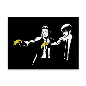 Pulp Fiction Canvas Print Pulp Fiction Canvas Print wall art product Banksy
