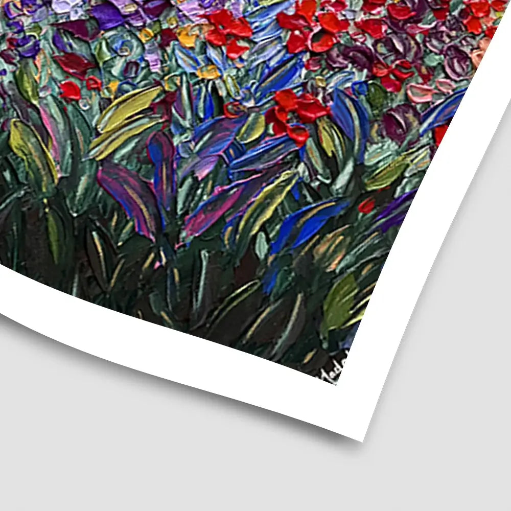 Pure Love Garden Art Print Pure Love Garden Art Print wall art product Nada Khatib
