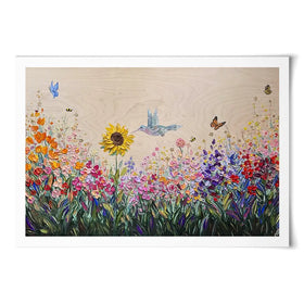 Pure Love Garden Art Print Pure Love Garden Art Print wall art product Nada Khatib