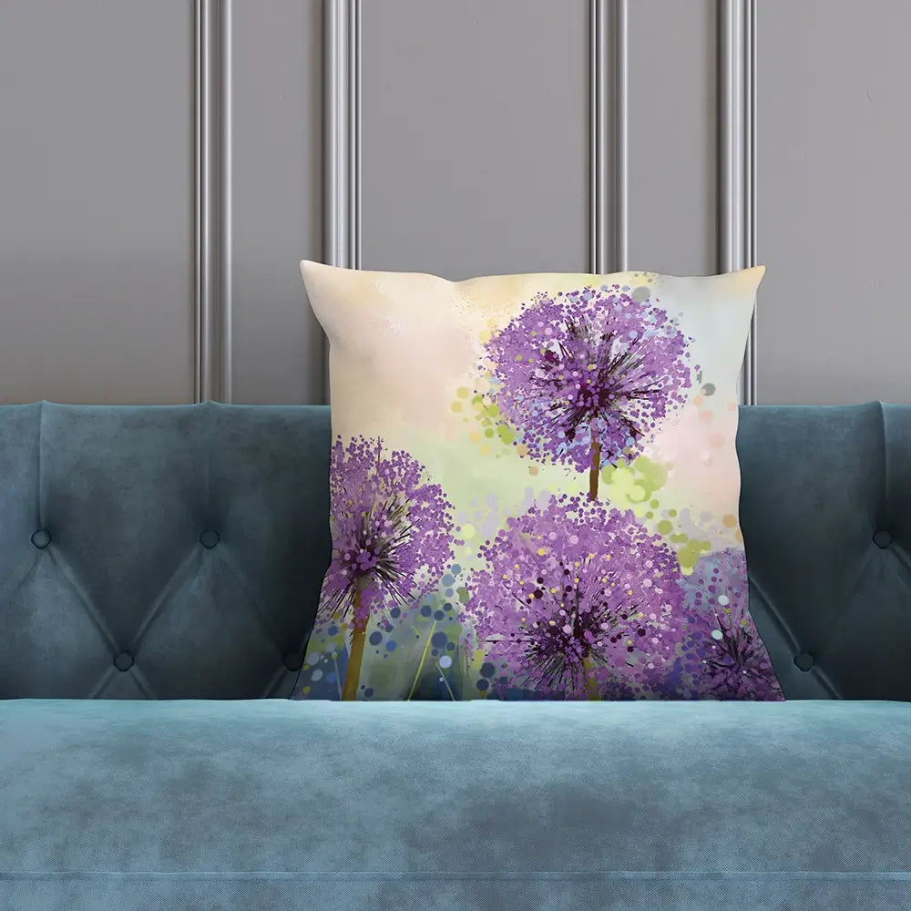 Purple Allium Cushion Purple Allium Cushion wall art product pluie_r / Shutterstock