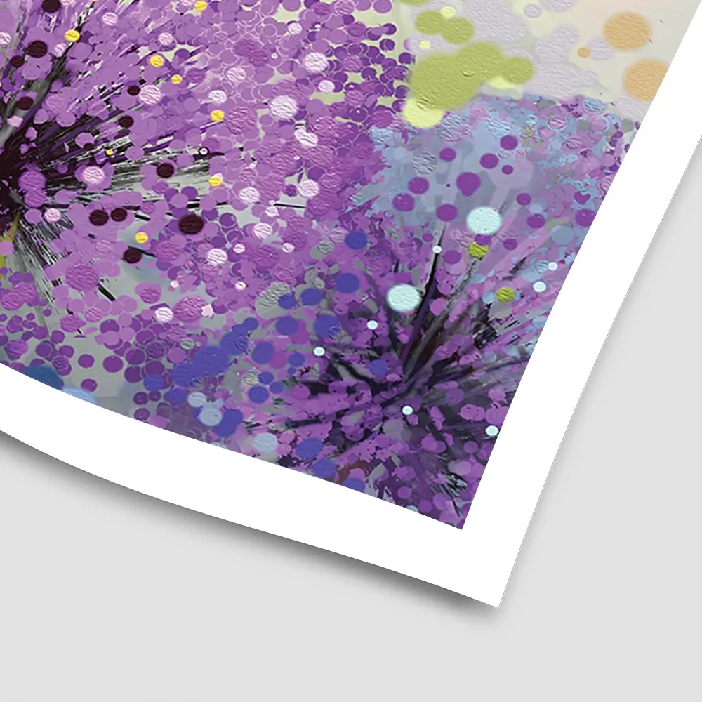 Purple Allium Square Art Print Purple Allium Square Art Print wall art product pluie_r / Shutterstock