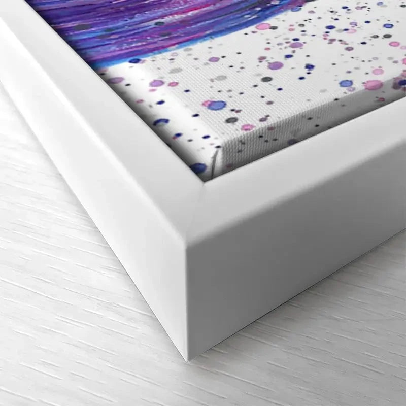 Purple Donkey Canvas Print Purple Donkey Canvas Print wall art product Emma LC Art