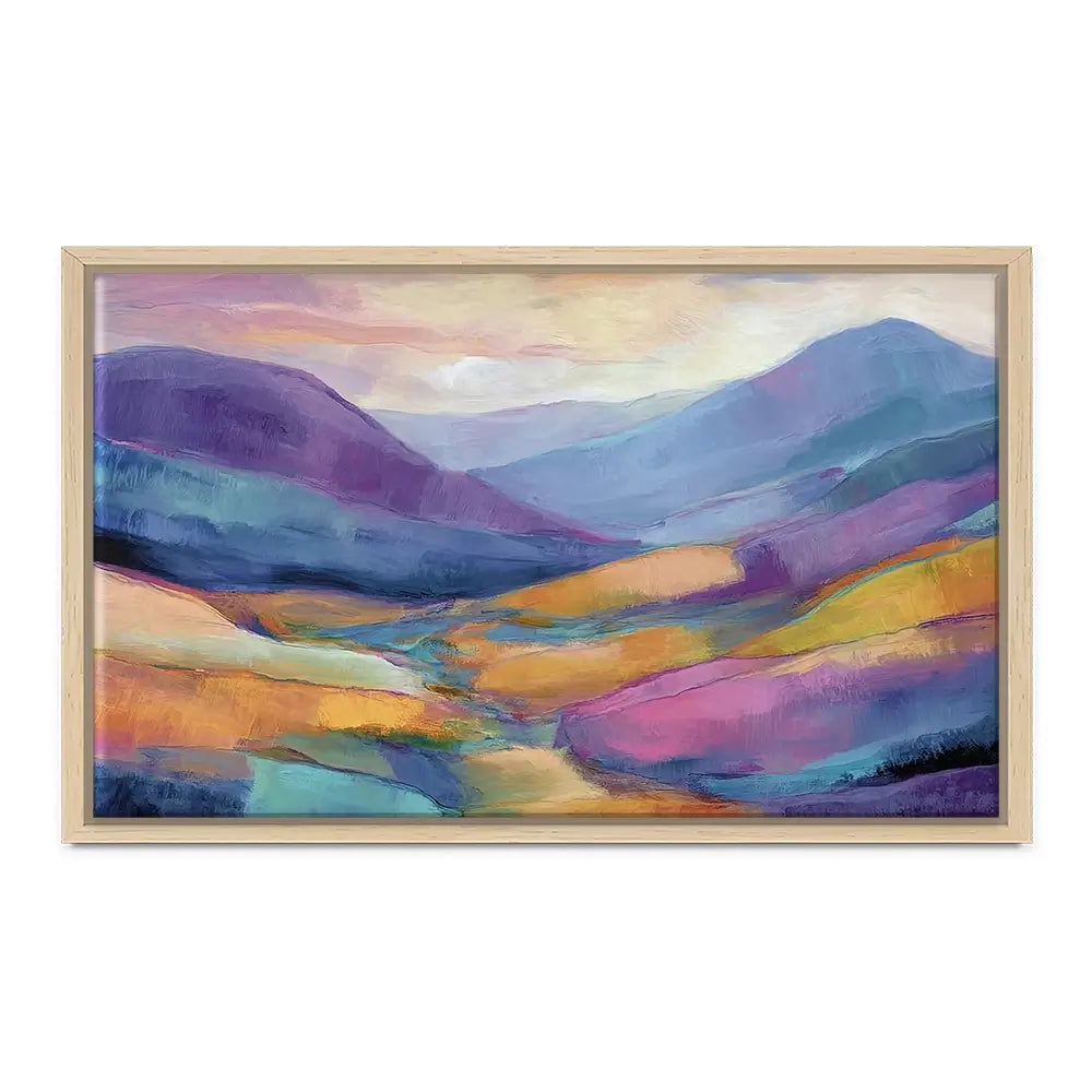 Purple Glen Canvas Print Purple Glen Canvas Print wall art product David Alexander Elder