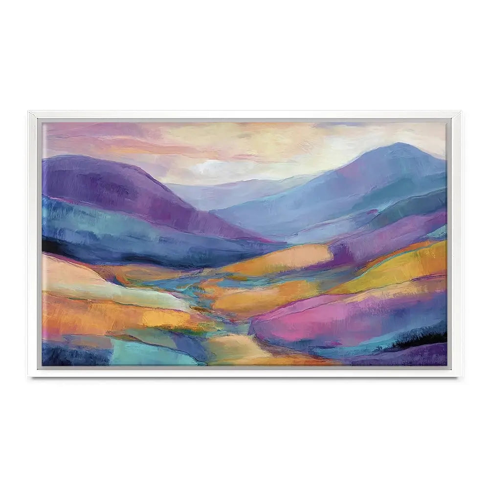 Purple Glen Canvas Print Purple Glen Canvas Print wall art product David Alexander Elder