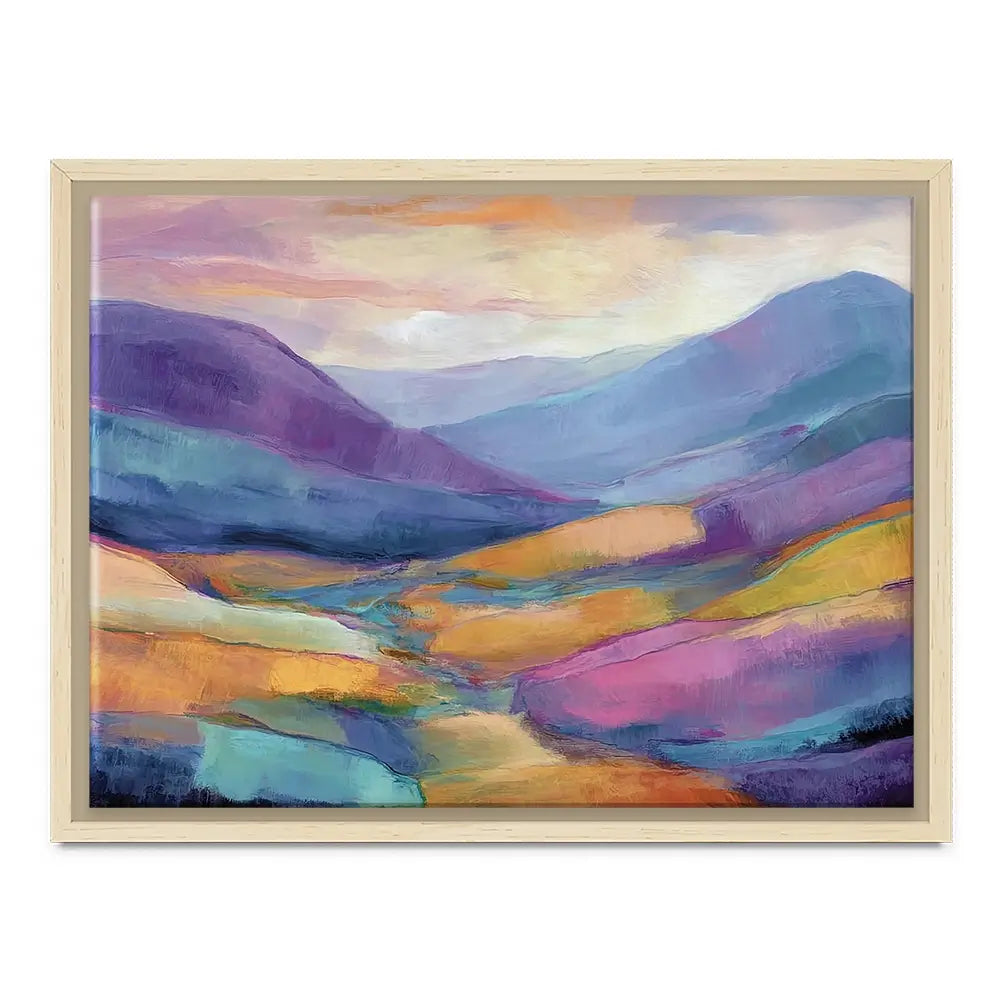 Purple Glen Canvas Print Purple Glen Canvas Print wall art product David Alexander Elder