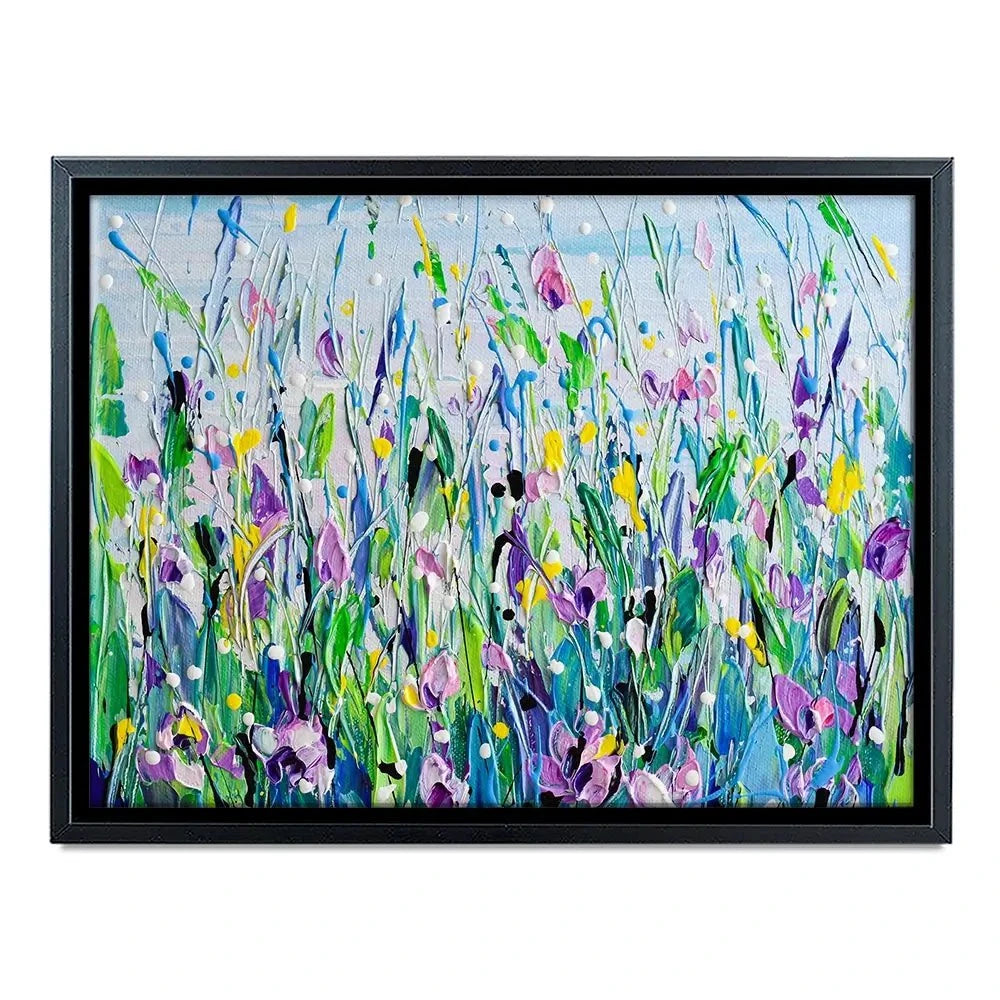 Purple Meadow Canvas Print Purple Meadow Canvas Print wall art product Olga Tkachyk