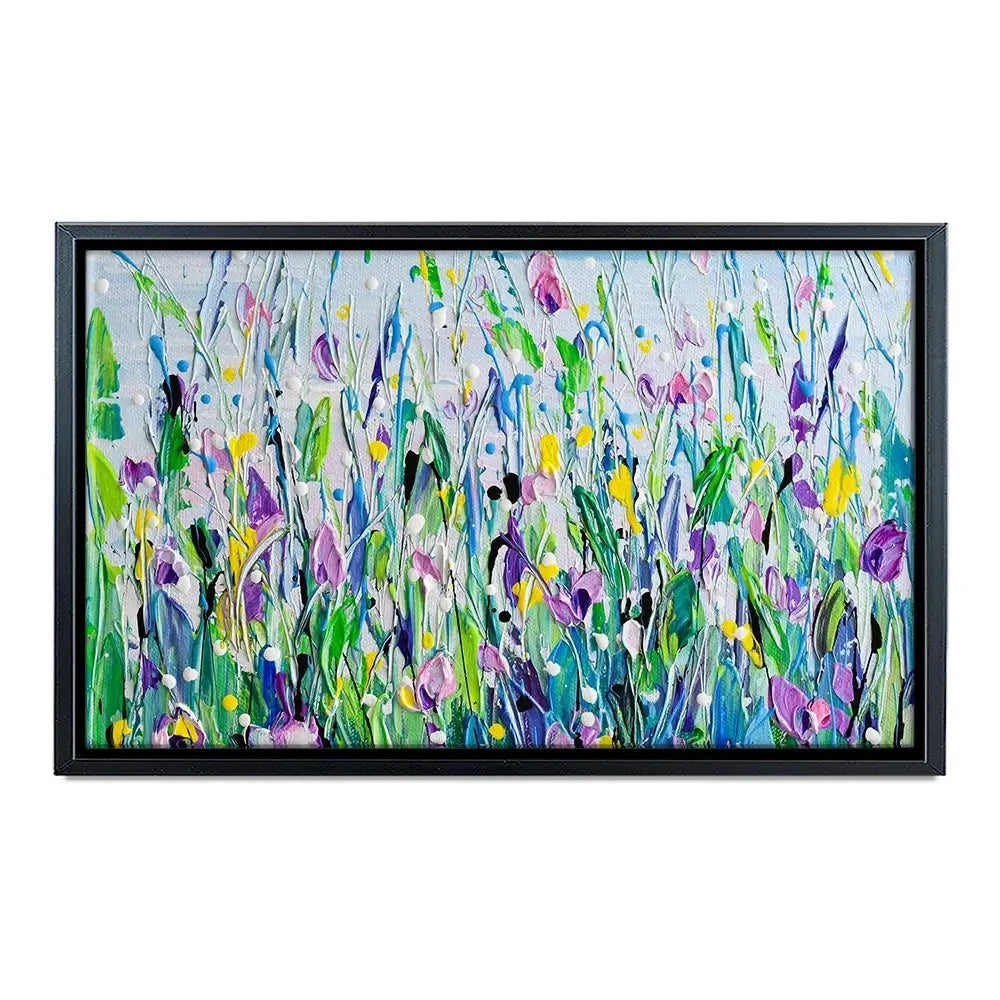 Purple Meadow Canvas Print Purple Meadow Canvas Print wall art product Olga Tkachyk