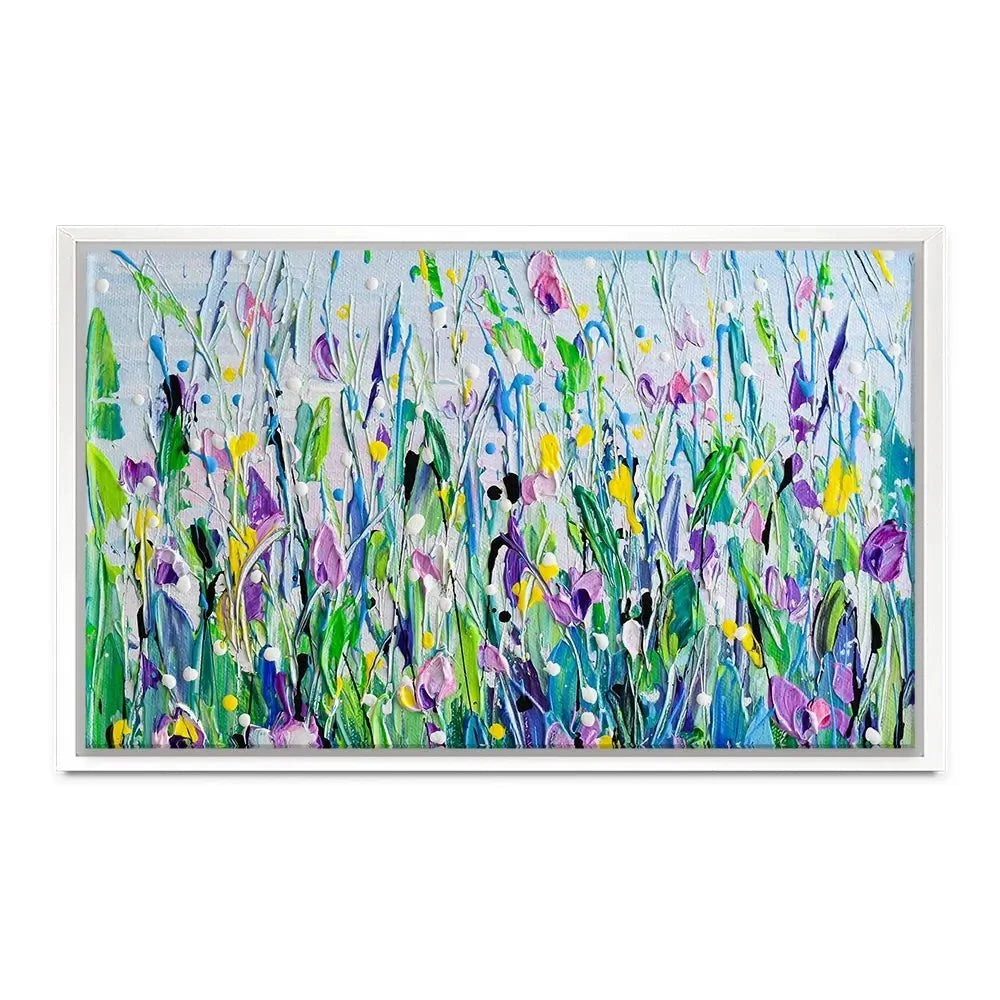 Purple Meadow Canvas Print Purple Meadow Canvas Print wall art product Olga Tkachyk