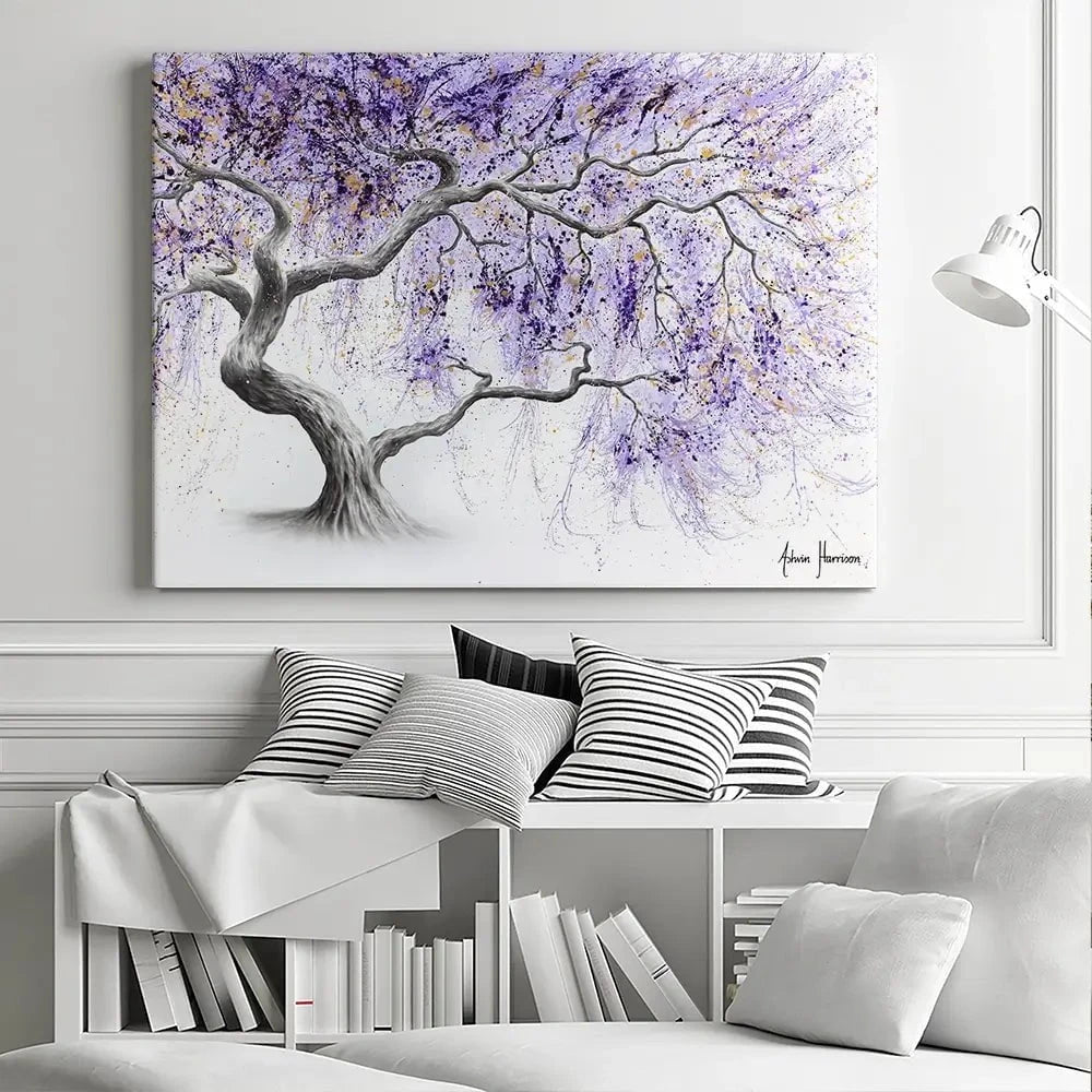 Purple Prosperity Canvas Print Purple Prosperity Canvas Print wall art product Ashvin Harrison