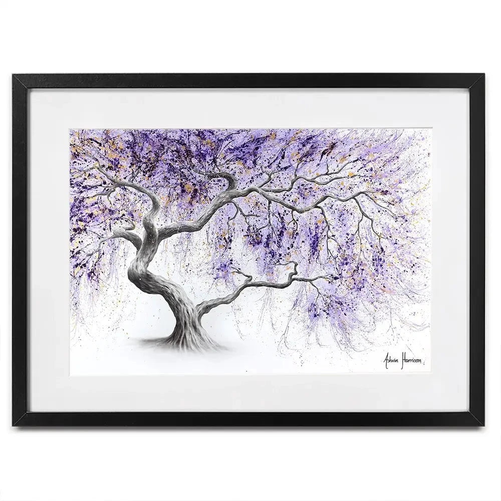 Purple Prosperity Framed Art Print Purple Prosperity Framed Art Print wall art product Ashvin Harrison