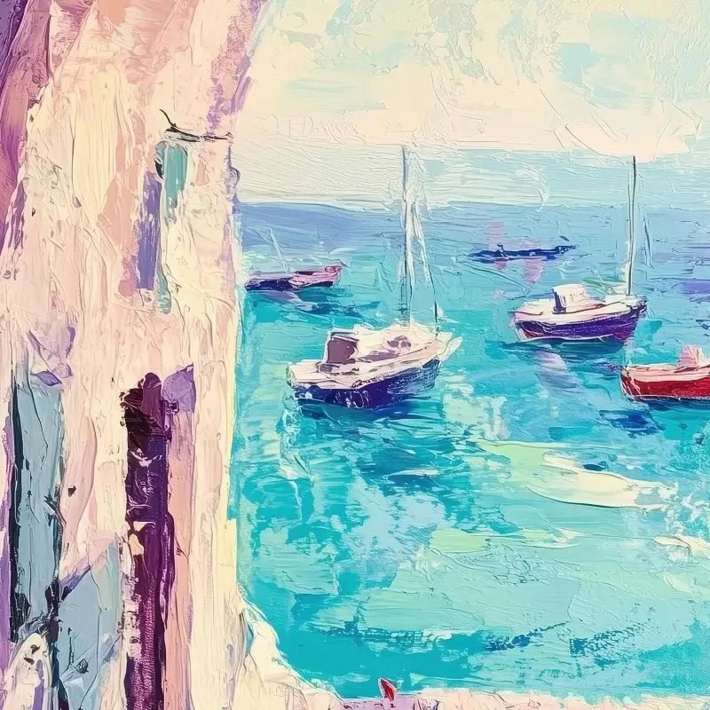 Purple Tunnel To The Sea Framed Art Print Purple Tunnel To The Sea Framed Art Print wall art product Tanya Ocean