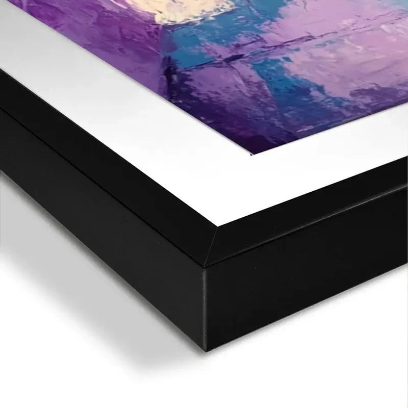 Purple Tunnel To The Sea Framed Art Print Purple Tunnel To The Sea Framed Art Print wall art product Tanya Ocean