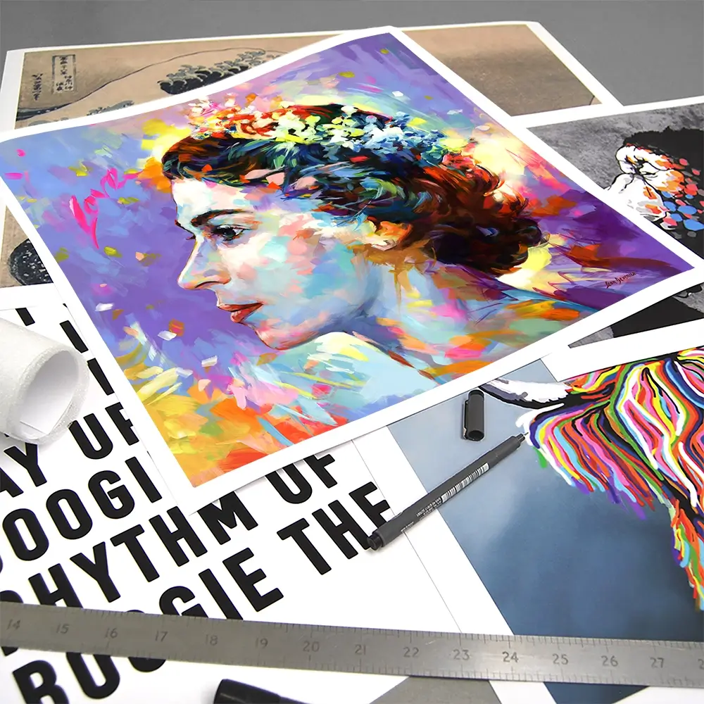 Queen Elizabeth Square Art Print Queen Elizabeth Square Art Print wall art product Leon Devenice