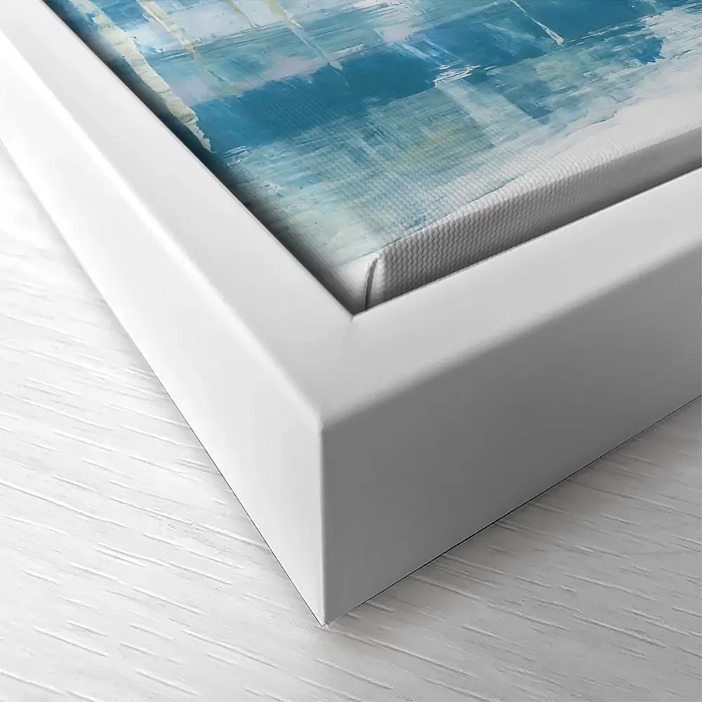Quiet Lake Tree Reflection Square Canvas Print Quiet Lake Tree Reflection Square Canvas Print wall art product Chromatic Storm Studio