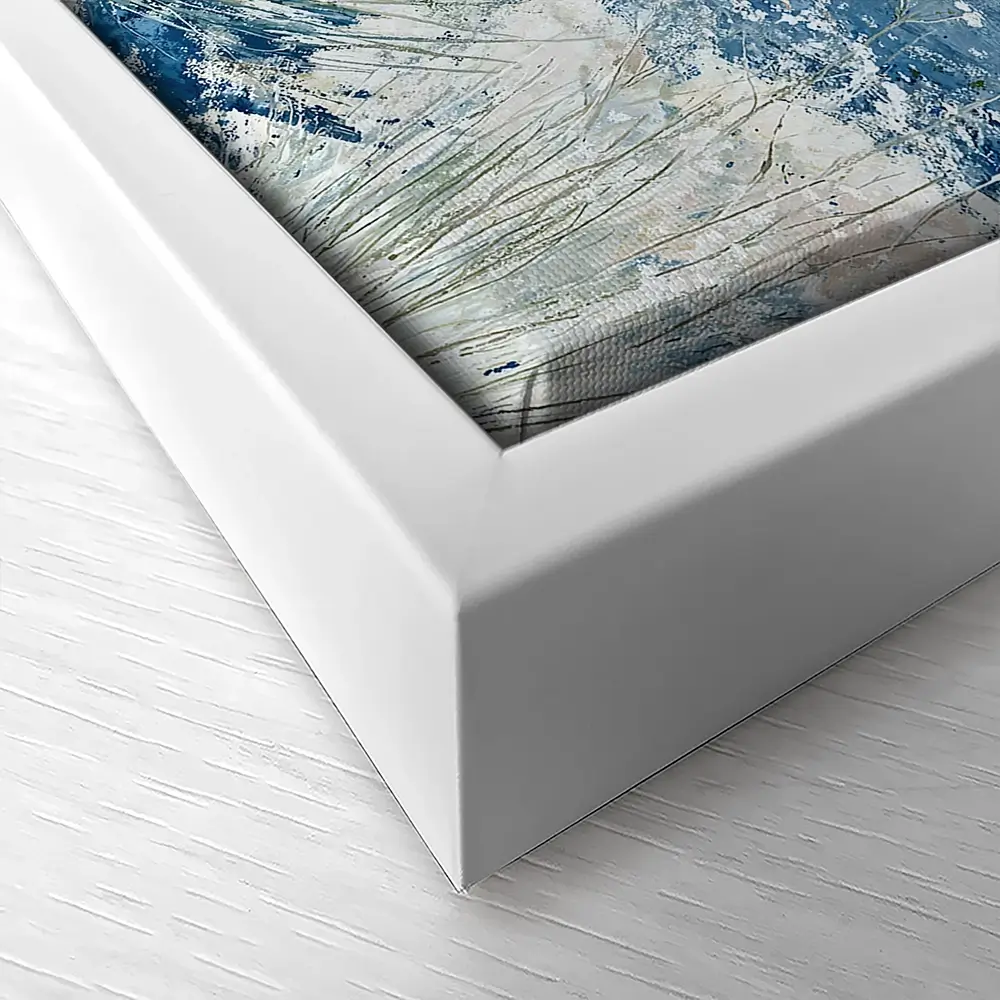 Quiet Shoreline Walk Canvas Print Quiet Shoreline Walk Canvas Print wall art product Chromatic Storm Studio