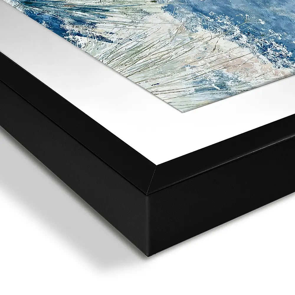 Quiet Shoreline Walk Framed Art Print Quiet Shoreline Walk Framed Art Print wall art product Chromatic Storm Studio
