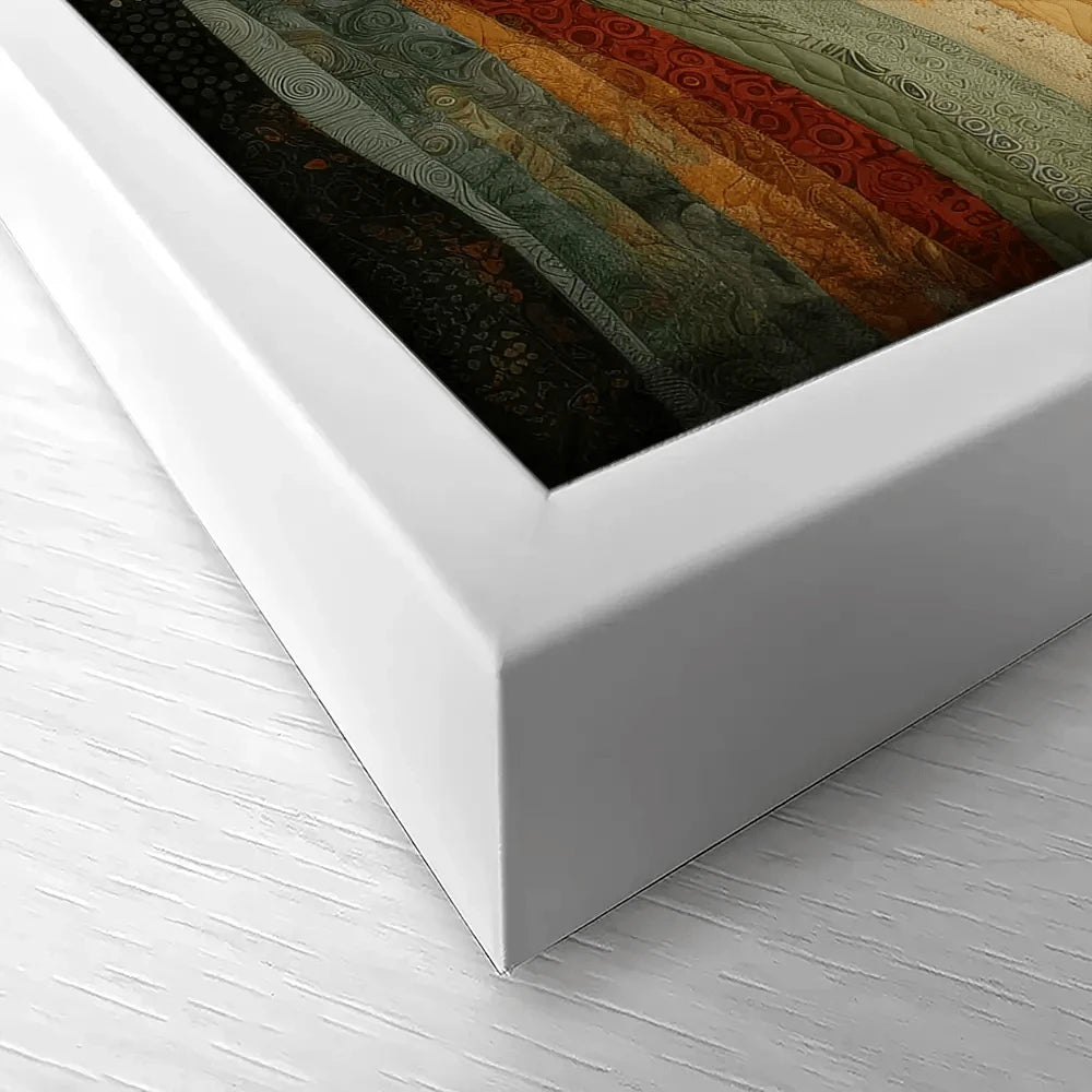 Quilted Autumn Landscape Canvas Print Quilted Autumn Landscape Canvas Print wall art product RileyB - Independent