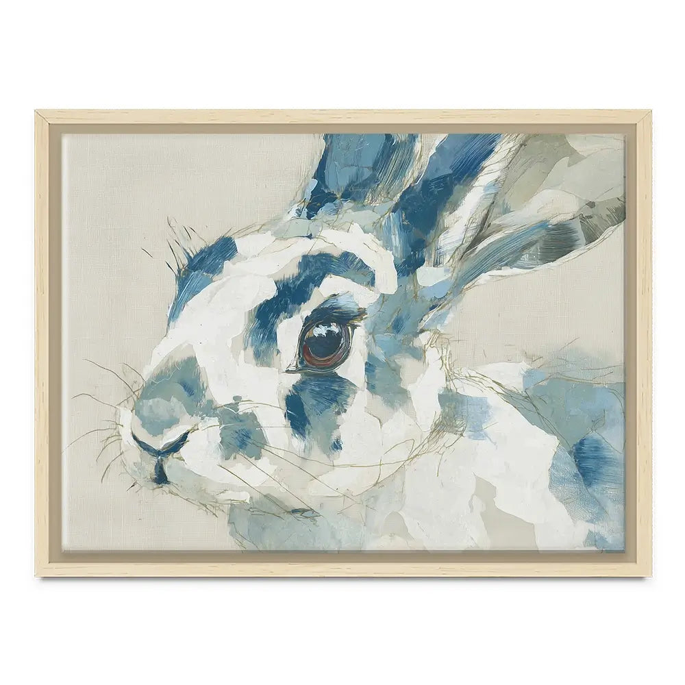 Rabbit Watercolour Portrait Canvas Print Rabbit Watercolour Portrait Canvas Print wall art product Chromatic Storm Studio