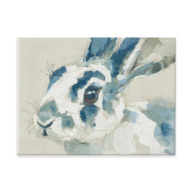 Rabbit Watercolour Portrait Canvas Print Rabbit Watercolour Portrait Canvas Print wall art product Chromatic Storm Studio