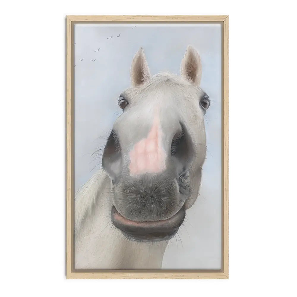 Racehorse Desert Orchid Canvas Print Racehorse Desert Orchid Canvas Print wall art product Georgie Turner