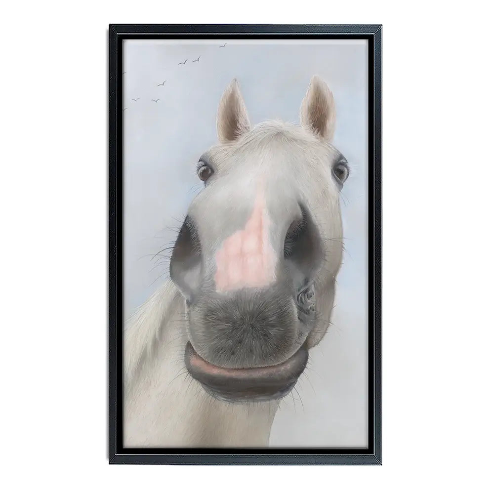 Racehorse Desert Orchid Canvas Print Racehorse Desert Orchid Canvas Print wall art product Georgie Turner