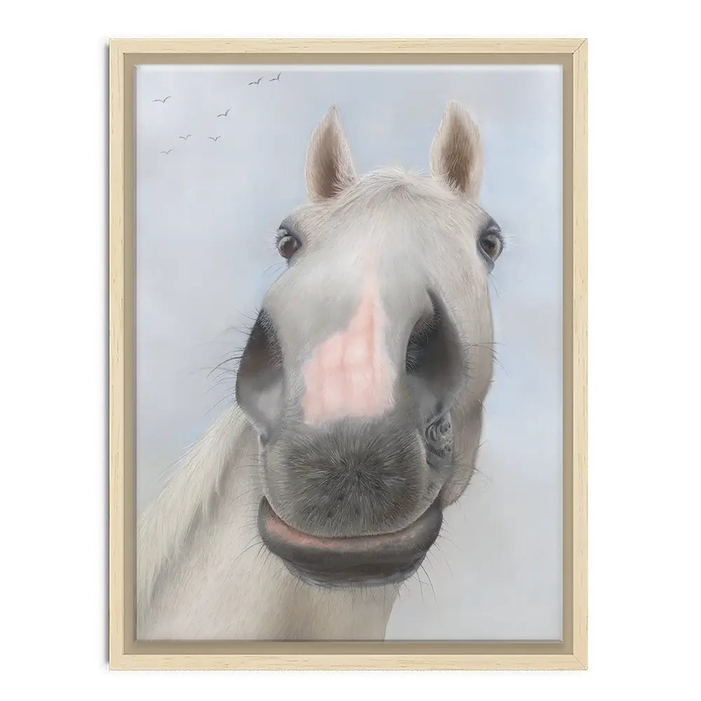 Racehorse Desert Orchid Canvas Print Racehorse Desert Orchid Canvas Print wall art product Georgie Turner