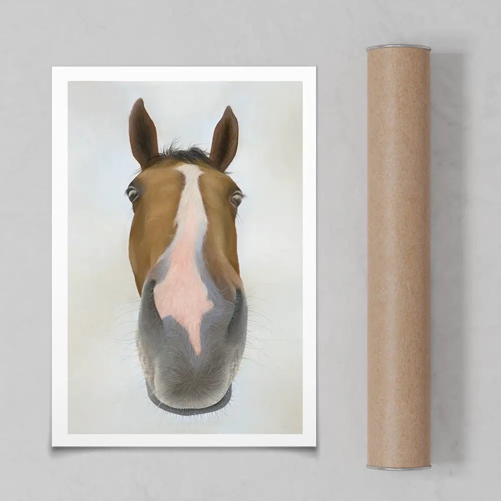 Racehorse Faugheen Art Print Racehorse Faugheen Art Print wall art product Georgie Turner