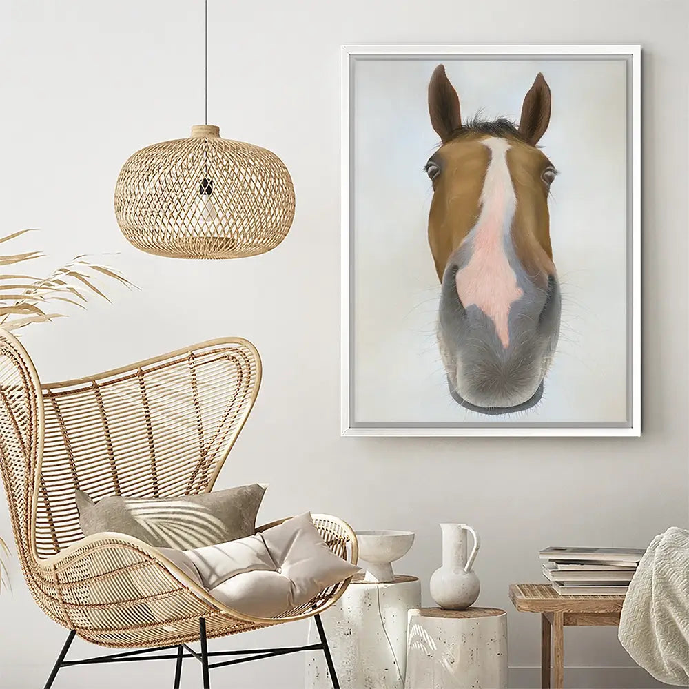 Racehorse Faugheen Canvas Print Racehorse Faugheen Canvas Print wall art product Georgie Turner