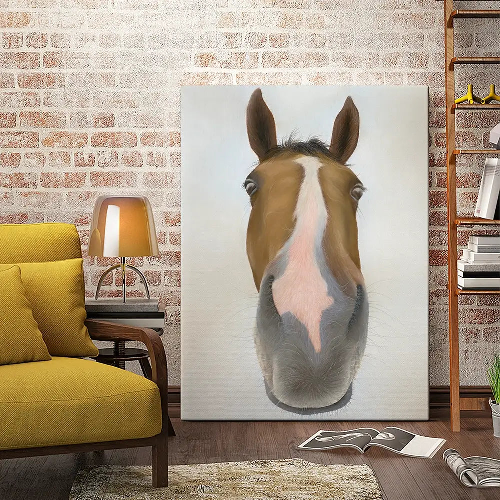 Racehorse Faugheen Canvas Print Racehorse Faugheen Canvas Print wall art product Georgie Turner