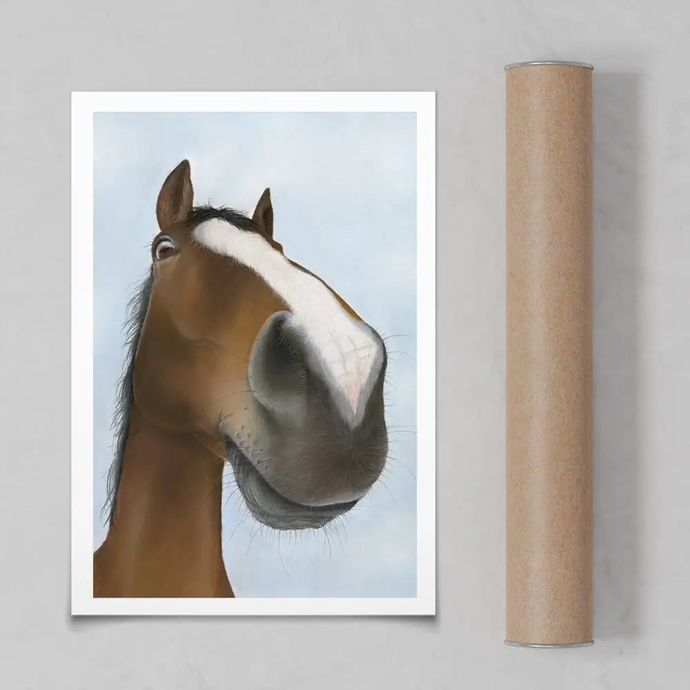 Racehorse Kauto Star Art Print Racehorse Kauto Star Art Print wall art product Georgie Turner