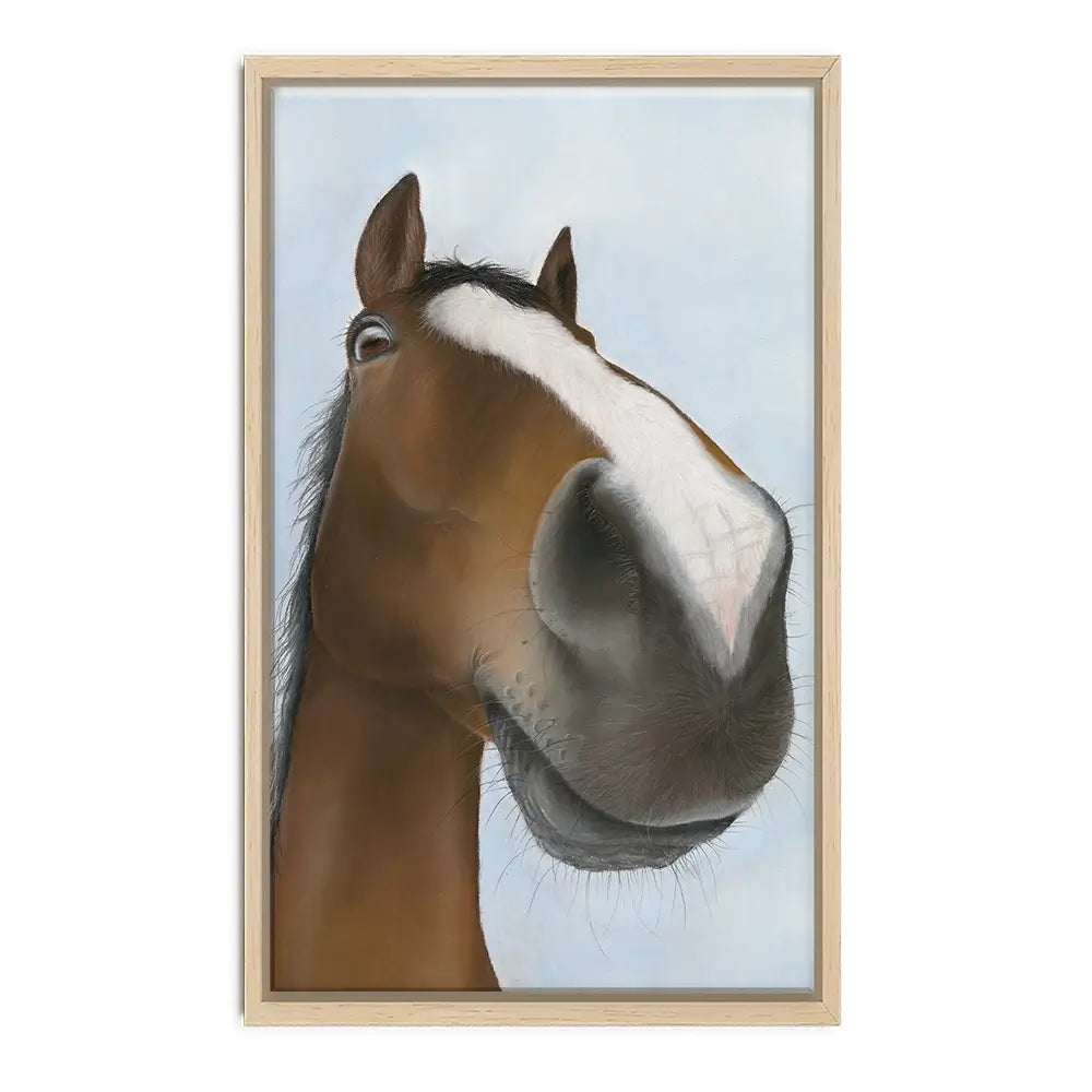 Racehorse Kauto Star Canvas Print Racehorse Kauto Star Canvas Print wall art product Georgie Turner