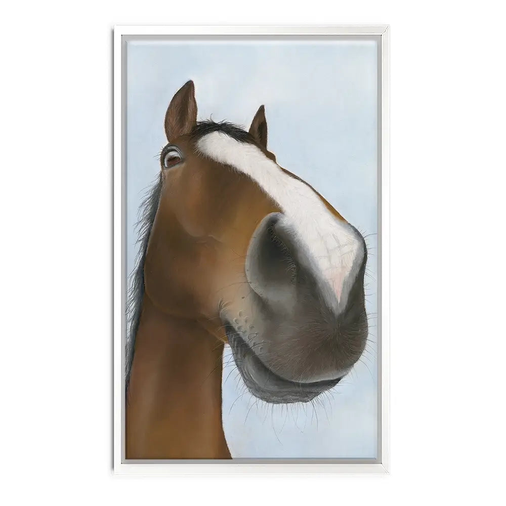 Racehorse Kauto Star Canvas Print Racehorse Kauto Star Canvas Print wall art product Georgie Turner