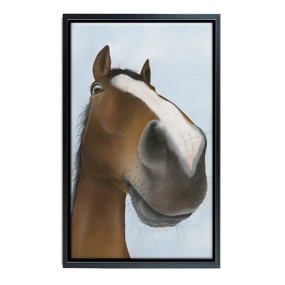 Racehorse Kauto Star Canvas Print Racehorse Kauto Star Canvas Print wall art product Georgie Turner