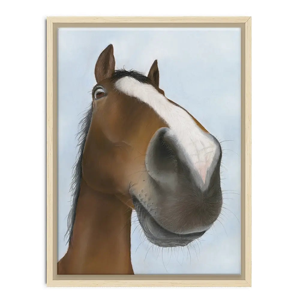 Racehorse Kauto Star Canvas Print Racehorse Kauto Star Canvas Print wall art product Georgie Turner