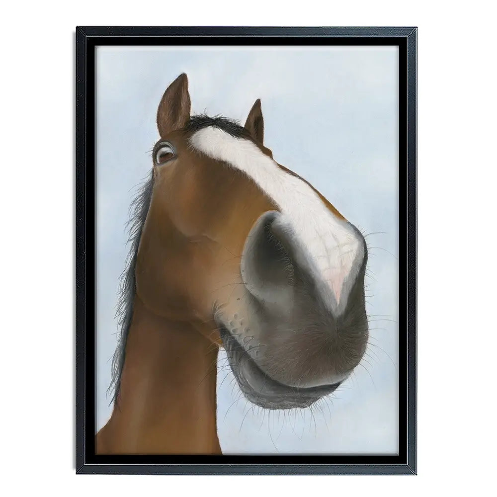 Racehorse Kauto Star Canvas Print Racehorse Kauto Star Canvas Print wall art product Georgie Turner