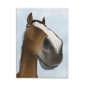 Racehorse Kauto Star Canvas Print Racehorse Kauto Star Canvas Print wall art product Georgie Turner