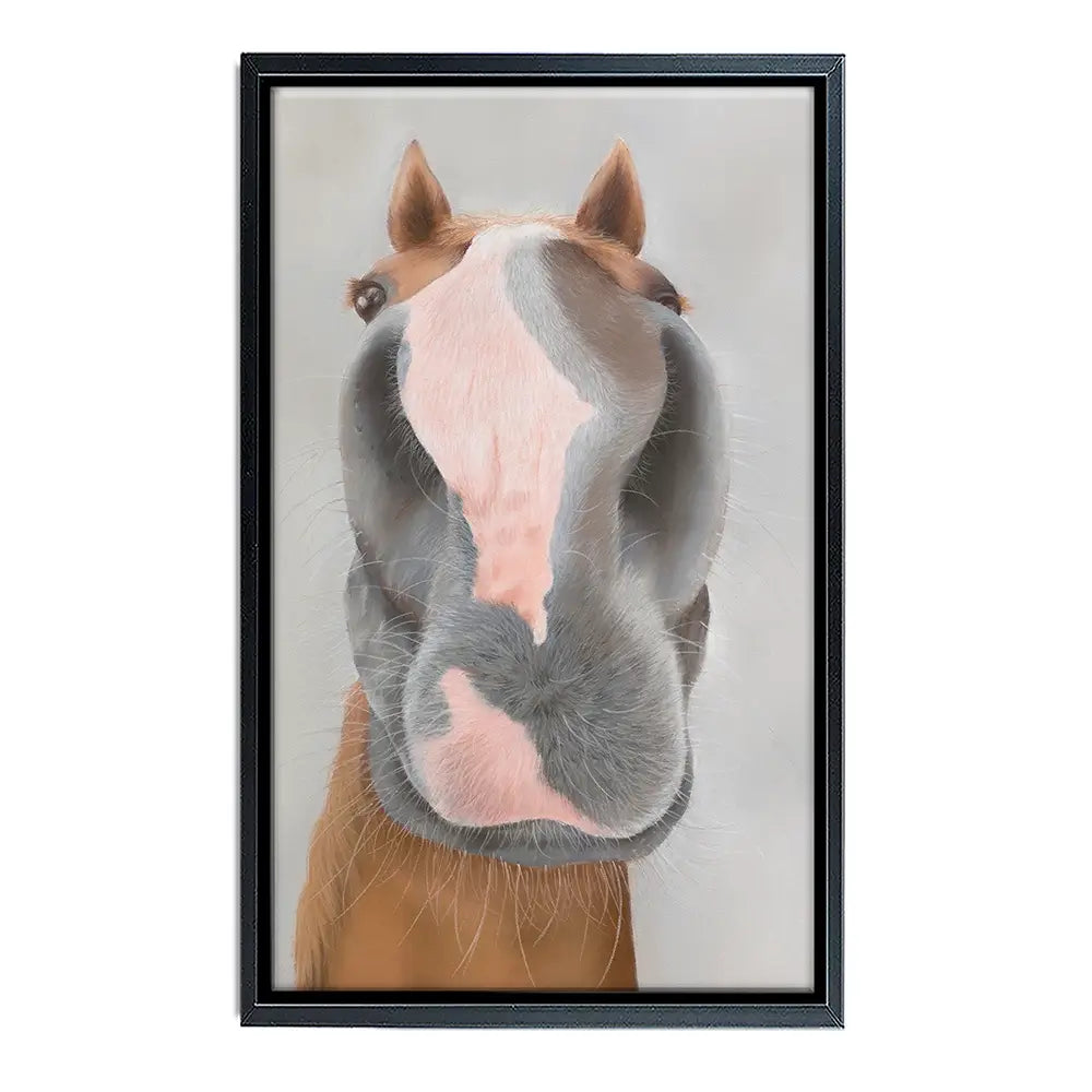 Racehorse Native River Canvas Print Racehorse Native River Canvas Print wall art product Georgie Turner