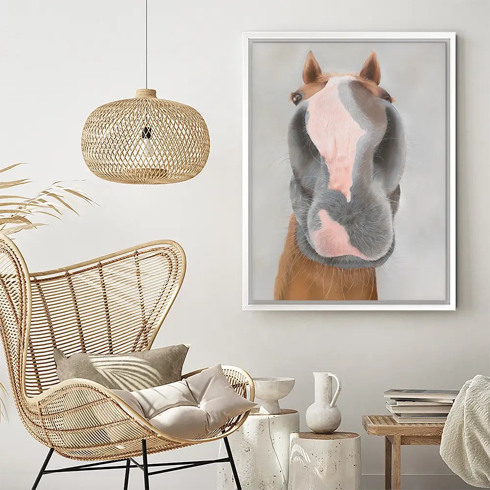 Racehorse Native River Canvas Print Racehorse Native River Canvas Print wall art product Georgie Turner