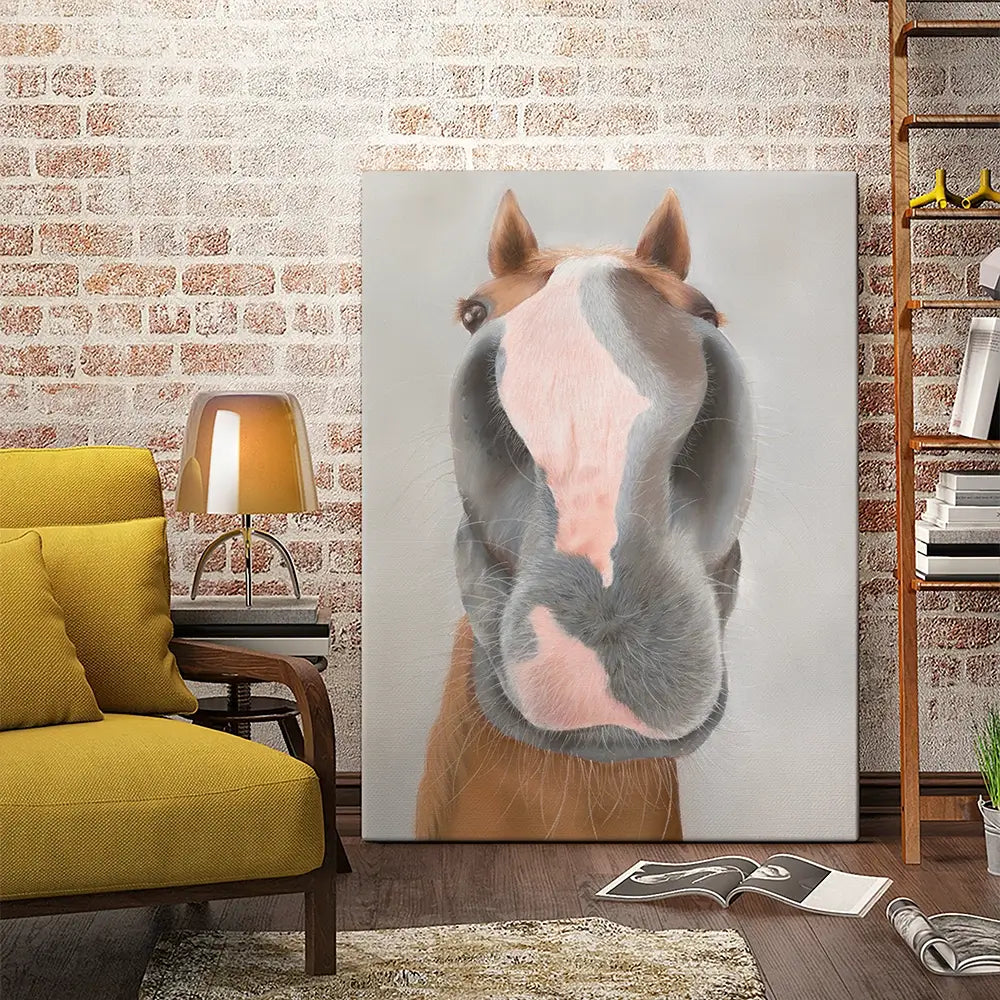 Racehorse Native River Canvas Print Racehorse Native River Canvas Print wall art product Georgie Turner