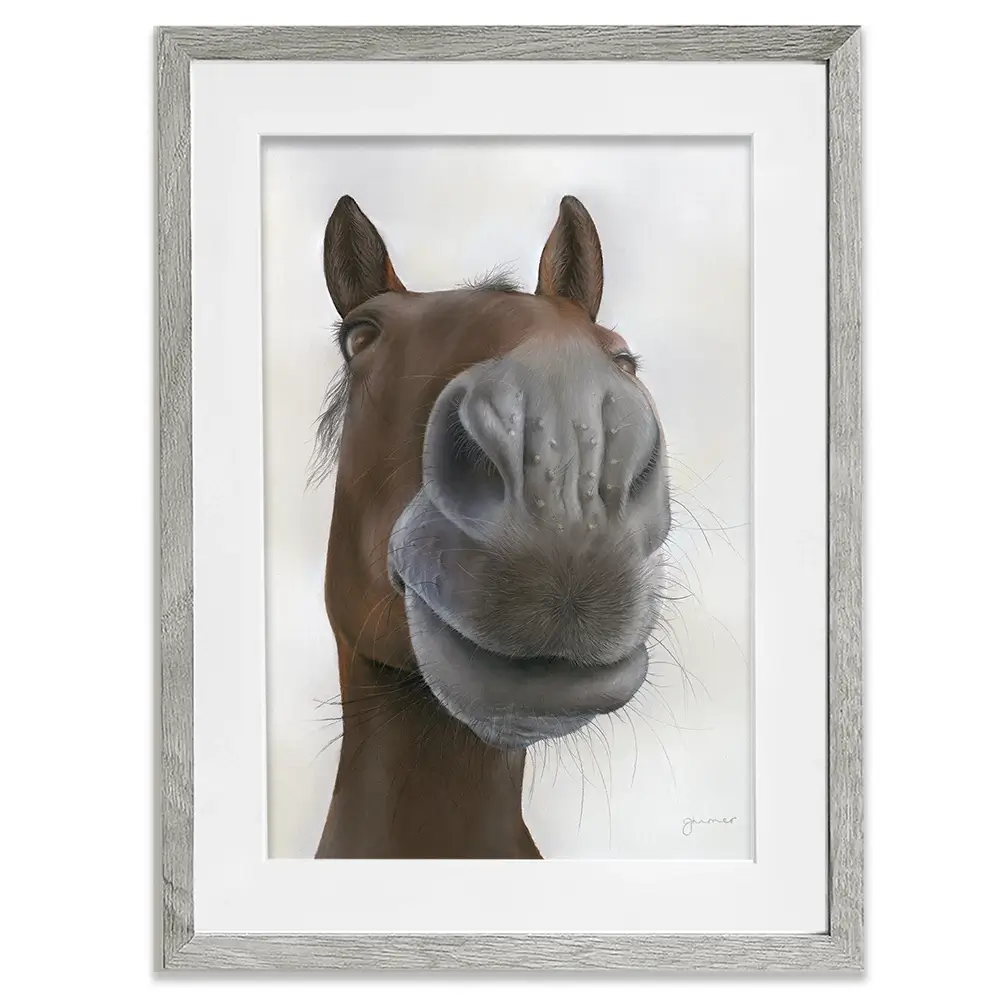 Racehorse Sprinter Sacre Framed Art Print Racehorse Sprinter Sacre Framed Art Print wall art product Georgie Turner